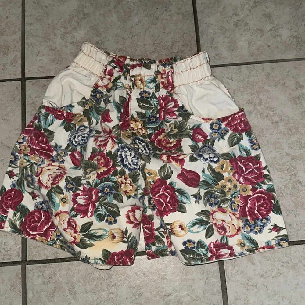 Kids Flower Shorts